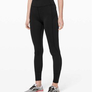 Lululemon In Movement Tight Leggings 28 in Black 6